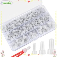 MOLIHA 250 Pcs Closed End Wire Connector, AWG Gauge Wire 16-14 Crimp Terminal, Connectors 12-10GA 22
