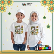 HLO KIDZ MUSLIM BOYS & GIRLS T-SHIRT GIFTSET EID GIFT RAMADHAN MOTIF 2