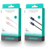 Joyroom Crystal Clear Series Fast Charging Data Cable 快叉充電線