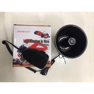 3 Sound Police/Ambulance/Traffic Siren 12V Horn with Microphone Talking Siren