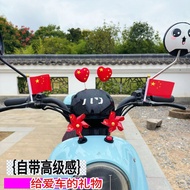 Electric Car Small Flag Motorcycle Flag Car Exterior Decoration Small Red Flag Car Decoration Flag H