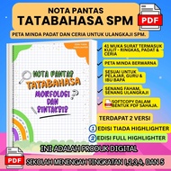 PDF Nota Tatabahasa Bahasa Melayu SPM 2025 | SEKOLAH MENENGAH | Bahasa Melayu SKOR A