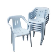 【JFE】3V New York NY701 Grad A Kerusi Plastic Arm Chair Back Large Guarantee Original 3V Logo