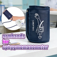 Sphygmomanometer Cuff BP Cuff Universal Adjustable 22-48cm Arm Sleeve Single Tube Nylon Home Clinic