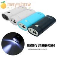 MAYSHOW 18650 Charger Portable LED Light DC Outputs Battery Charger