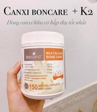Bổ Sung Canxi Milk Calcium Bone Care Bio Island 150 viên