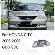 Fog lamp light front bumper lamp light For Honda CITY GD6 GD8 2006 2007 2008