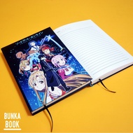 Note Book hardcover Anime Sword Art Online B Size A5 Journal Agenda Planner Gift Couple