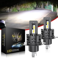 BraveWay H4 LED Headlight H7 H1 H3 HB3 HB4 9005 9006 H11 LED Fog Light 12V 72W 3000K 6000K 18000LM L