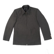 ESCROW PREMIUM SEMI-WOOL GREY FORMAL JACKET