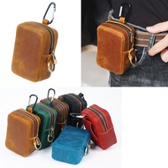 Cowhide Storage Bag Waist Pack Casual Outdoor Waist Bag Belt Waist Bag Cowhide Waist Pack Card Holder Waist Pack