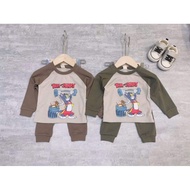 High quality T.A cotton zip set size 7-16kg