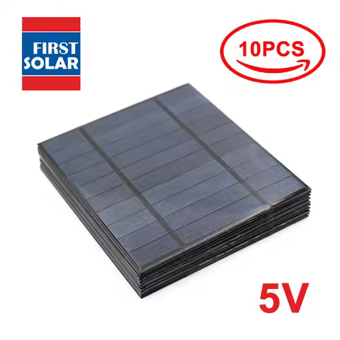 10pcs x 5VDC Solar Panel Power bank 150 160 200 250 500 840 mA Solar Panel 5V Mini Solar Battery cel
