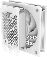 SilverStone Technology FDP02 White Colored External GPU Cooling Fan Adapter Bracket, SST-FDP02W
