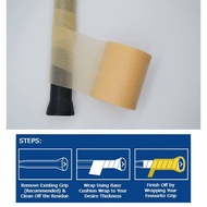 70mm x 27Meter Raket Badminton Balut Kusyen Cengkaman Raket Kusyen Cengkaman Lebih Tebal Balut Kusye