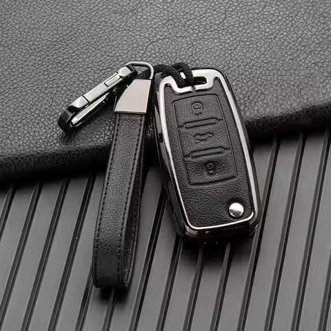 Car Key Case Cover Key Bag for Volkswagen VW Golf 3 4 5 6 Mk4 Mk6 Passat B5 B6 B7 B8 Cc Polo Tiguan 