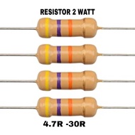 (10PCS) 4.7R - 30R 2WATT 5% RESISTOR (01600118)