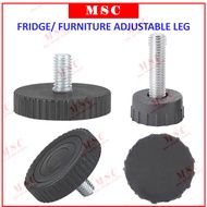 Fridge Furniture Glide Table Adjustable Leg Thread M8 Kaki Peti Sejuk Kaki Perabot Tapak M8x17MMx40M