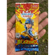 Boboiboy Card Pek Blazing Frost 9/9 - Boboiboy Sopan