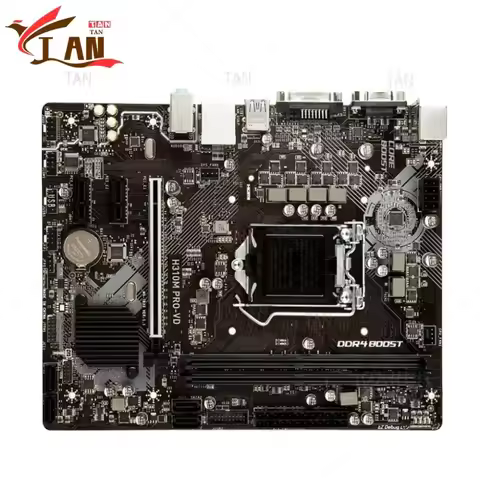 XMSJ For MSI H310M PRO-VD Motherboard H310 32GB LGA 1151 DDR4 Micro ATX Mainboard 100% Tested Fast S