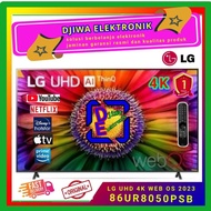 LG TV UHD 4K SMART TV webOS 86UR8050PSB | 86UR8050 | 86 INCH