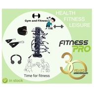 Fitness Gym Weight Lifting Station Pulley Cable Handle Attachments Gym Accessories