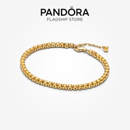 Pandora 14K Gold Sparkling Yellow Tennis Bracelet