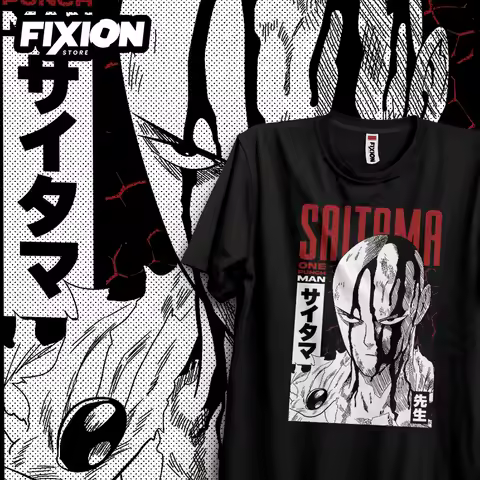 T-shirt For Anime One Punch Man [N] L#03 Mange Tee