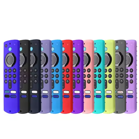 Smart Remote Control Case For Fire TV Stick 4k Max Non-slip Shell Cover Silicone Shockproof Washable