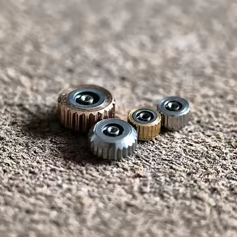 Watch Head Crown Accessories Omega Flat Tube Series Timing Button Size 3.5-6.0mm