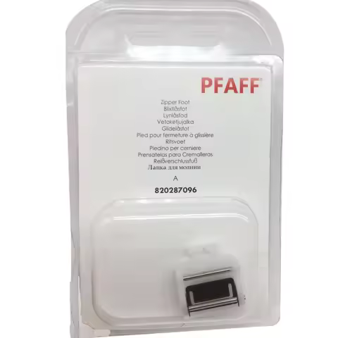 Zipper Foot #820287096 #98-694404-00 For Pfaff Sewing machine model 1027 Tipmatic, 1147, 301 Hobby, 