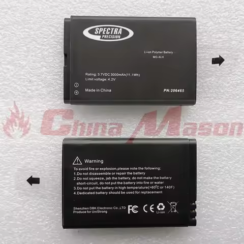 High Quality MG-4LH BP-4L Battery for Topco old S10 battery South Huace Unistrong RTK GPS Stonex FOI