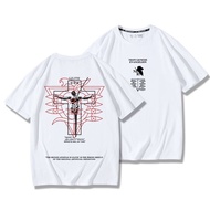 Evangelion T-Shirt Neon Genesis Evangelion Second Apostle Lilith Animation Merchandise Street Clothi
