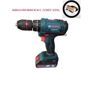 Bosh 36V cordless drill with hammer - Large metal chuck 13mm - 2 Huge batteries 2 Ah 6 months