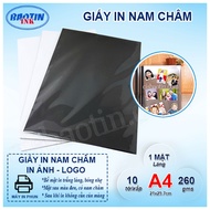 A4 Magnetic Photo paper, stack of 10 sheets _ Inkjet Magnetic Photo paper