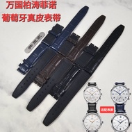 Suitable for Universal Strap Genuine Leather Portugal Botao Fino Original IWC Watch Dedicated Calfsk