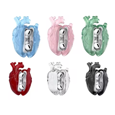 808FC airpods pro2 Heart Headphones Case 808 fc Earphone Case Customize Hearing Headphone Cases For 