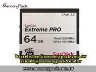 SanDisk Extreme Pro CompactFlash UDMA7 64GB CFast2 CF 128GB