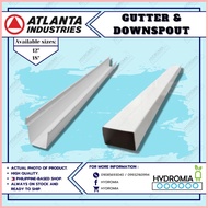 ATLANTA DURACON PVC GUTTER AND DOWNSPOUT 4FT ✸ ✑ ◄