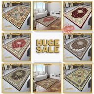 Premium Faux Cashmere Fluffy Rug 6XL Dubai Design – 300x200cm with Rubber Non-Slip Base / Karpet / R