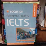 ORIGINAL USED BOOK focus ON ACADEMIC SKILLS FOR IELTS