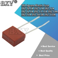 10PCS 392 Fuse 2A 1A 3.15A 4A 5A 6.3A 250V Square Plastic Fuse T2A Lcd Tv Power Board Commonly Fuses