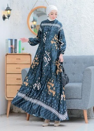 WPS Collection - Gamis Maxmara Silk Kirana - Gamis Husna Muslimah Ukuran Jumbo - Pakaian Gamis Wanit