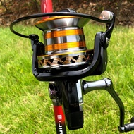 30KG Max Drag Spinning Fishing Reel With Large Spool Strong Body Saltwater Spinning Fishing Reel 900