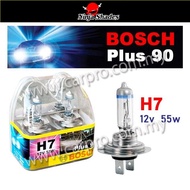 Bosch Halogen Light Plus 90 H7 Headlight Bulb 55w for 12v