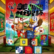 2026 Meijiamo World Cup Strip Hanging Cloth Lottery Shop Bar Decoration Scene Layout Football Pile H