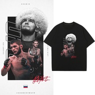 Baru Baju Lengan pendek Ilia Topuria-Champion King Graphic Printed Tee Short-Sleeved T-Shirt S-5XL #