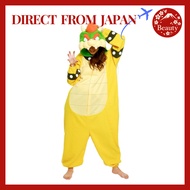 Super Mario Bowser Fleece Kigurumi Onesie Costume Adult Free Size【Japan】
