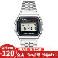 卡西欧（CASIO） 卡西欧(CASIO)手表 经典方块小金表时尚ins复古男表情侣表 A159WA-N1