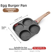 Stonemill Not Stick 4-Hole Frying Pan